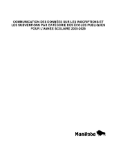 Communication des données sur les inscriptions des écoles publiques pour l'année scolaire 2025-2026