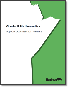 Grade 6 Mathematics: Support Document for Teachers