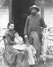 John Ware, wife, and children