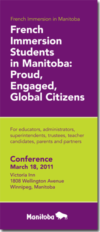 French Immersion Students in Manitoba: Proud, Engaged, Global Citizens