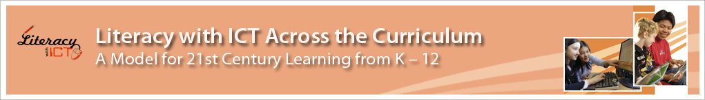 Literacy with ICT Across the Curriculum banner