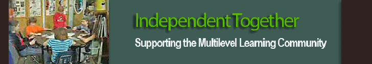 Independent Together: Supporting the Multilevel Community