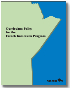 Curriculum Policy for the French Immersion Program