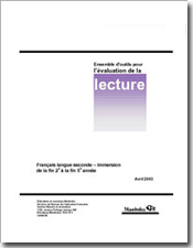 Ensemble d'outils pour l'&eacute;valuation de la lecture