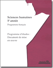 Sciences humaines, 5e année, programme français