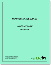 Financement des &eacute;coles 2012-2013