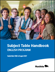 subject table handbook - student records system and professional school personnel system 2025-2026 cover