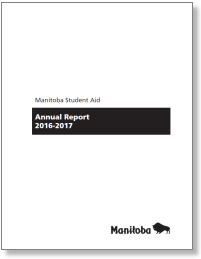 Page couverture du Rapport annuel de l'Aide aux étudiants 2014-2015