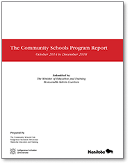 The Community Schools Program Report: October 2018 to October 2022 cover