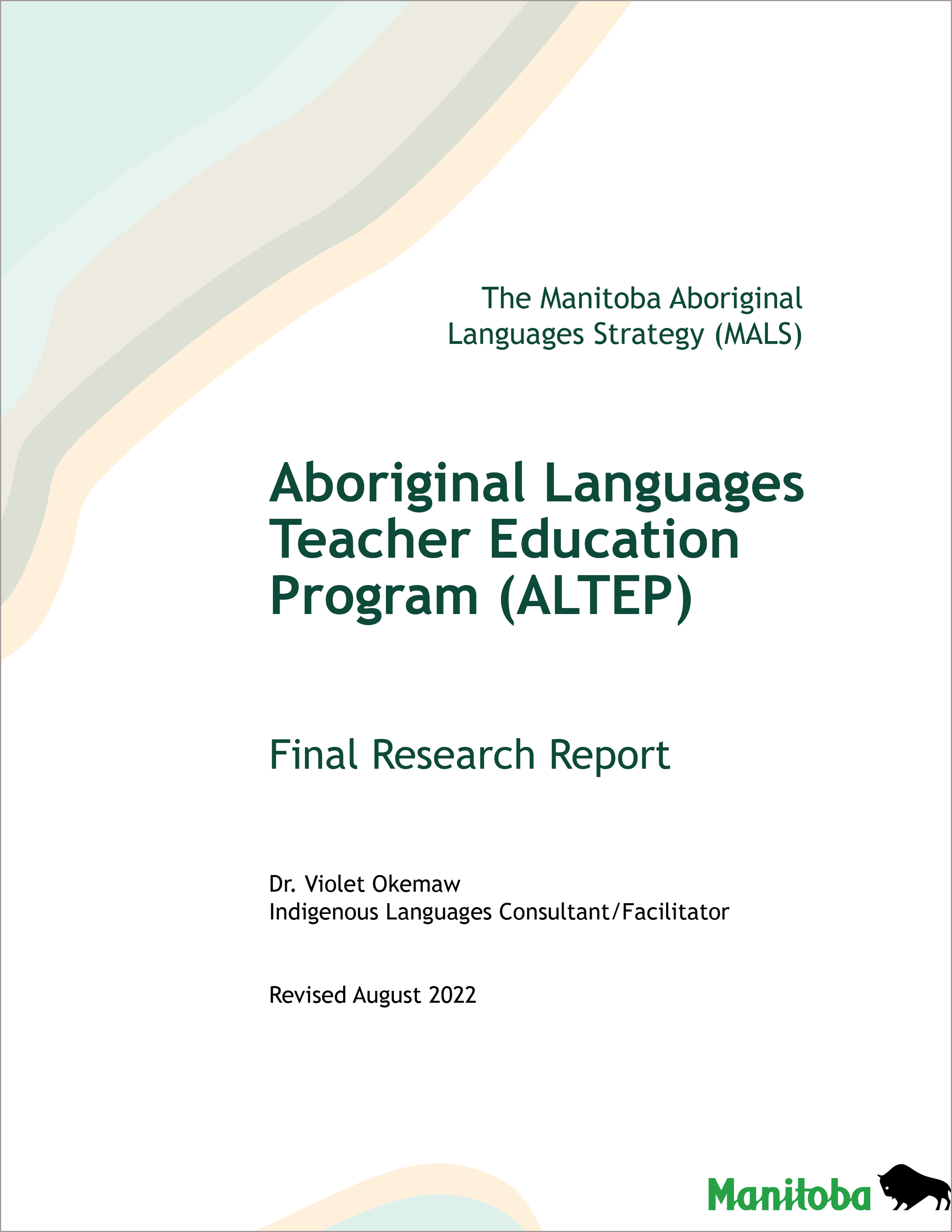 Aboriginal Languages Teacher Education Program (ALTEP)