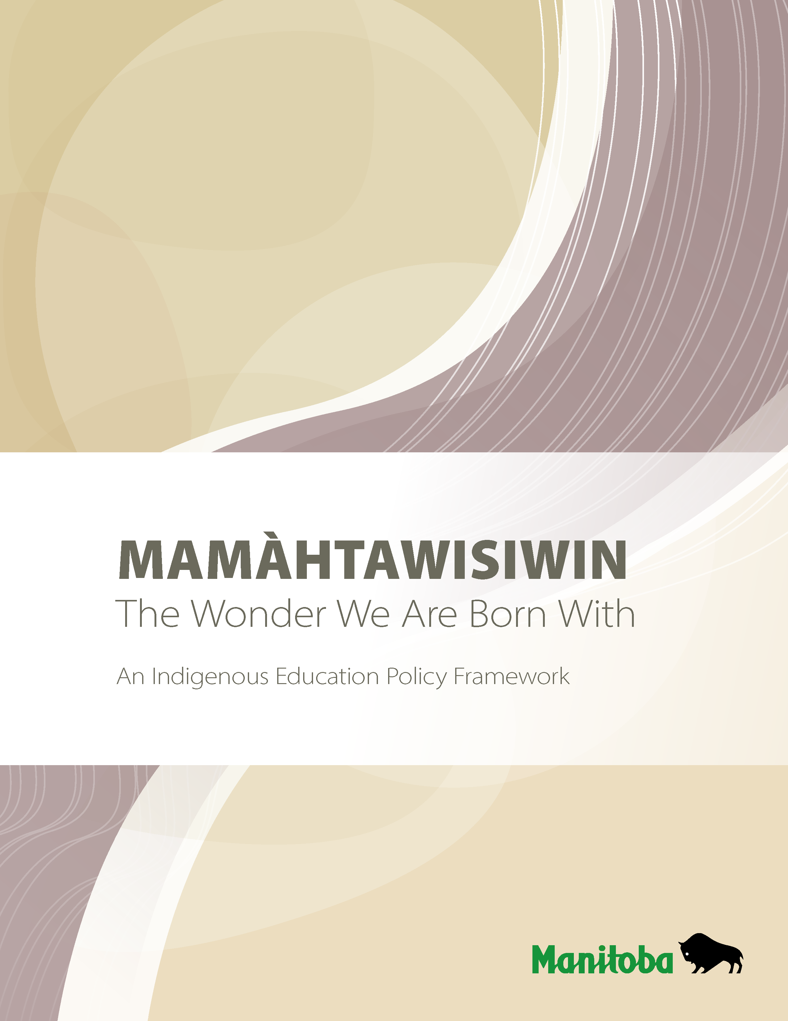 Mamàhtawisiwin: The Wonder We Are Born With Cover