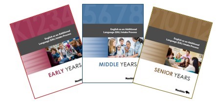 image of covers for the EAL intake process documents