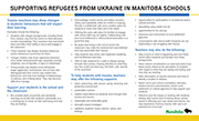 image of cover for Supporting Refugees from Ukraine in Manitoba Schools