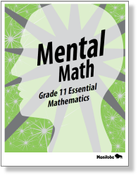 Mental Math: Grade 11 Essential Mathematics