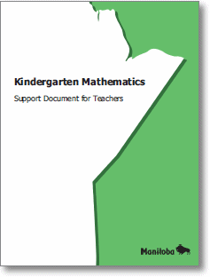 Kindergarten Mathematics: Support Document for Teachers