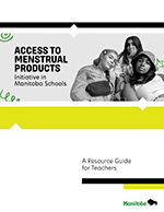 menstrual products cover page