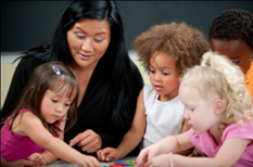 Kids in classroom