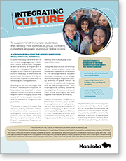 Integrating  Culture in Classrooms and School Life
