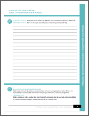 Reflection sheet for 2023 conference