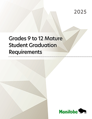 Grade 9 to Grade 12 Mature Student Graduation Requirements (2025)