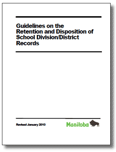 Guidelines on the Retention & Disposition of School Division/District Records