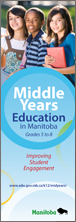 Bookmark cover of Middle Years Education in Manitoba Grades 5 to 8: Improving Student Engagement