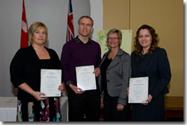 Recipients: Mr. Harold Enns, Mrs. Susan George and Mrs. Maria Nickel, teachers