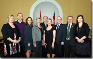 Minister's Award Recipients 2010-2011