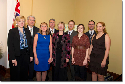 Minister's Award Recipients 2011-2012