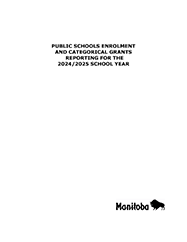 Public Schools Enrolment and Categorical Grants Reporting for the 2024/2025 School Year