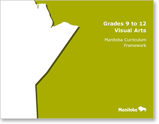 Grade 9 to 12 Visual Arts cover