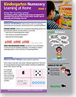 Kindergarten Numeracy Learning at Home cover