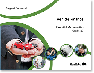 Vehicle Finance: Grade 12 Essential Mathematics cover