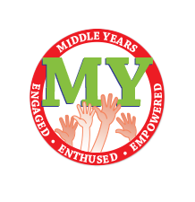 Middle Years Education Logo - Engaged, Enthused, Empowered
