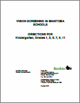 Vision Screening Handbook Cover