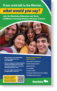 2026/2027 Student Advisory Council Poster