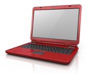 Red Laptop