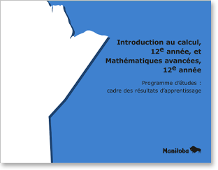Mathématiques, programme français, maternelle à la 8e année - Programme d'études : cadre des résultats d'apprentissage