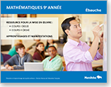 Page couverture du document Ressource pour la mise en œuvre: cours I (3013) et cours II (3014) – apprentissages et manifestations (ébauche)