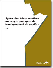 Lignes directrices relatives aux stages pratiques de développement de carrière