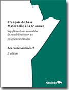 Page couverture du document - supplément aux ensembles de sensibilisation et a programme d'études : les contes animés II