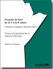 Des matières en musique : document d'appui en français de base accompagnant le disque compact Rubato de Gérald Laroche, maternelle à la 12e année (secondaire 4)