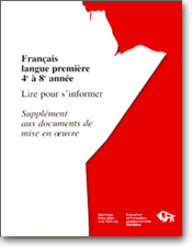  Français langue première 4e à 8e année