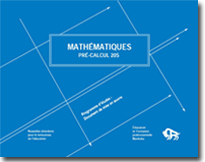 Mathématiques pré-calcul 20S - Programme d'études, document de mise en œuvre