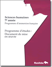 Sciences humaines, 7e année, programme d'immersion française, programme d'études : document de mise en œuvre