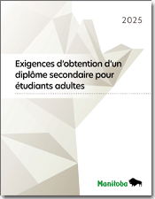 Exigences d'obtention d'un diplôme secondaire pour étudiants adultes