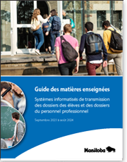 Guide des matières enseignées