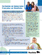 Inclusion en immersion fran&ccedil;aise au Manitoba