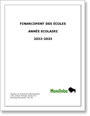Financement des écoles 2022-2023