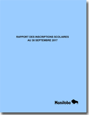 Rapport des inscriptions scolaires au 30 septembre 2017